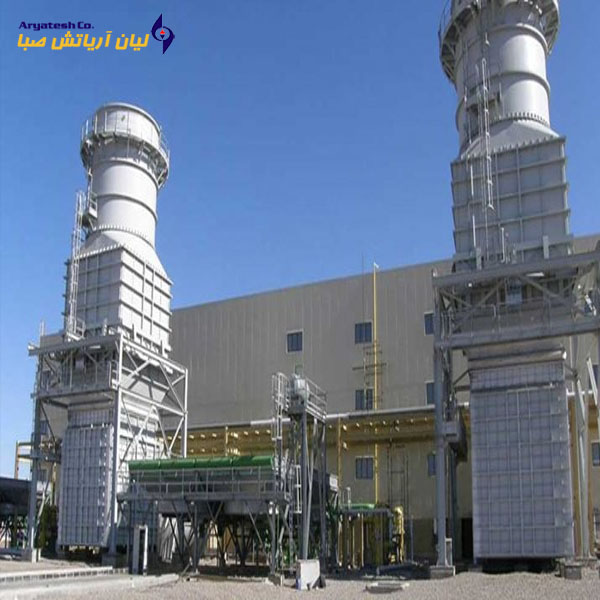 Determination of dynamic parameters of Kashan power plant